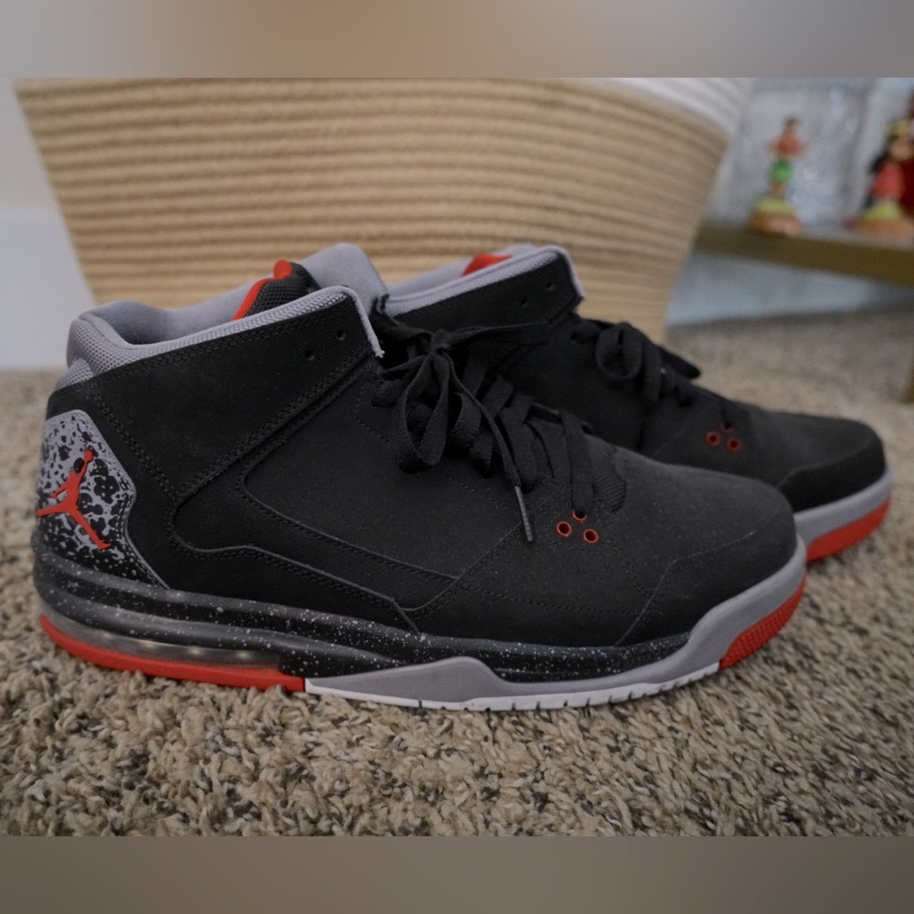 Air Jordan Flight Origin - men| color: black, grey, red